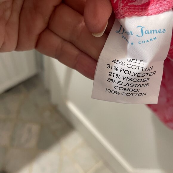 Draper James Jacquard Sheath Dress in Size 8 Scalloped edge - Picture 8 of 9